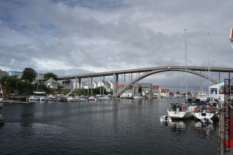 Pont de Risøya à Haugesund. Photo © Alex Medwedeff